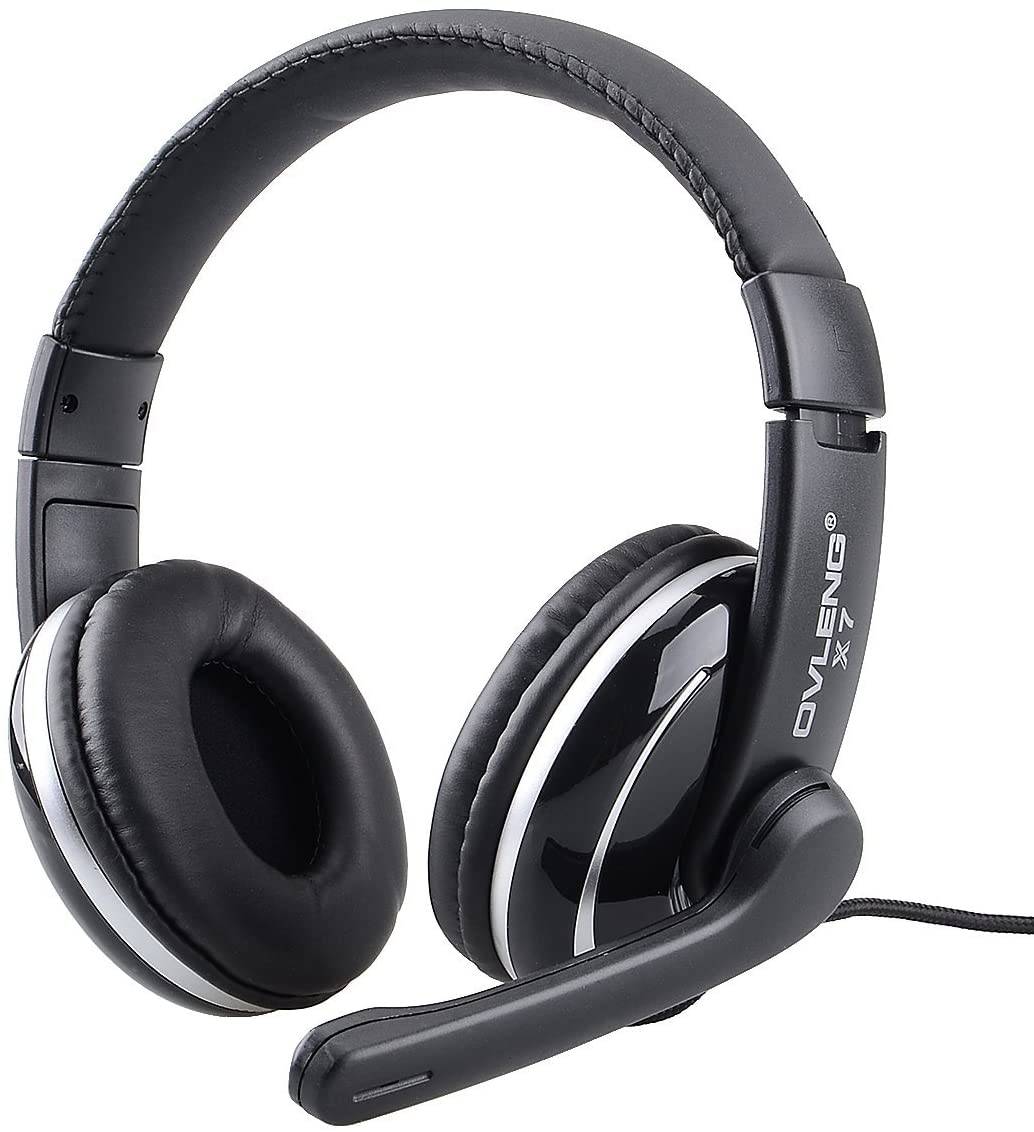 Ovleng X7 3.5mm Stereo Sound Gaming Headset with Mic | TechSpirit Inc.