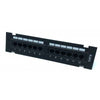 CAT12MS-6: 12-Port Mini patch panel for CAT6 | TechSpirit Inc.