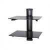 Double Glass Shelf DVD Wall Mount | TechSpirit Inc.