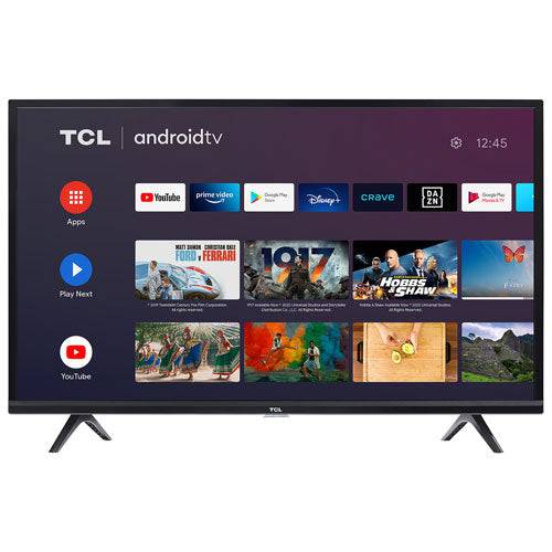 TCL 40” CLASS 3-SERIES FULL HD LED SMART ANDROID TV - 40S334-CA (Certified Refurbished- 90 Days Warranty) | TechSpirit Inc.
