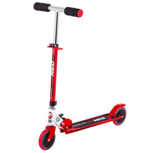 Rugged Racer R3 Neo 2 Wheel Kick Scooter with Red Design | TechSpirit Inc.
