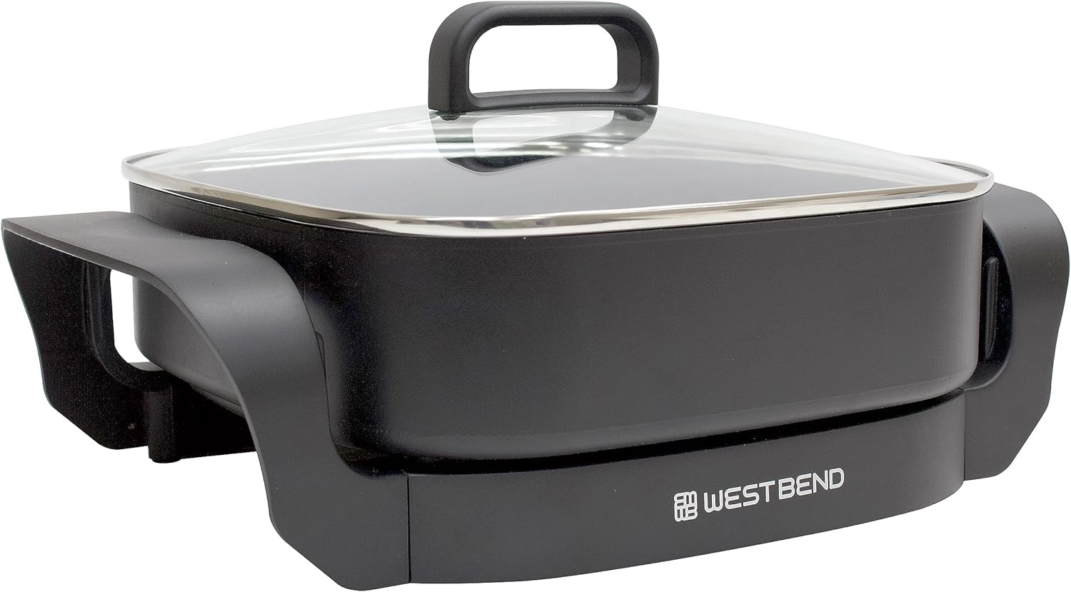 West Bend 12-Inch Electric Skillet with Non-Stick Coating (90 Days Warranty)