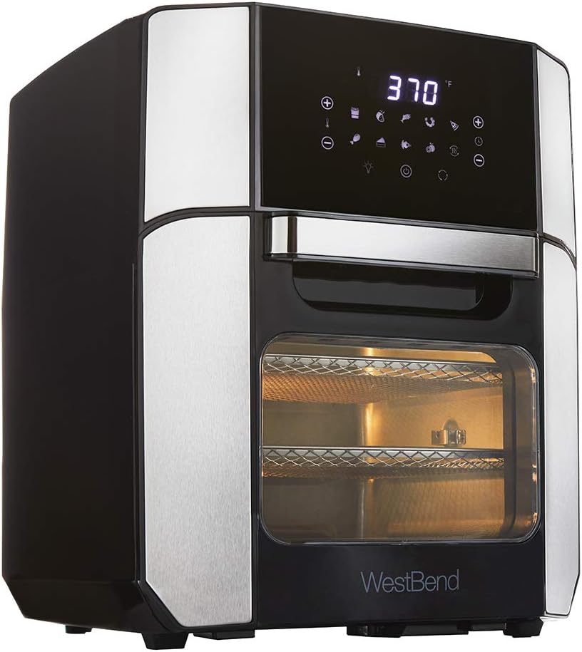 West Bend 12.6 QT. XL Digital Air Fryer Oven, 10 Presets, 6 Functions (90 Days Warranty)